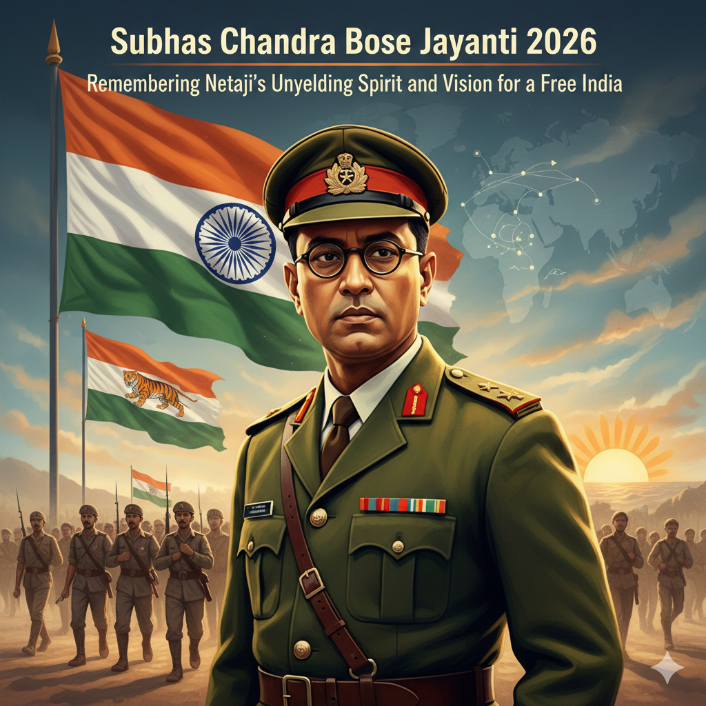 Subhas Chandra Bose Jayanti 2026: Remembering Netaji’s Unyielding Spirit and Vision for a Free India