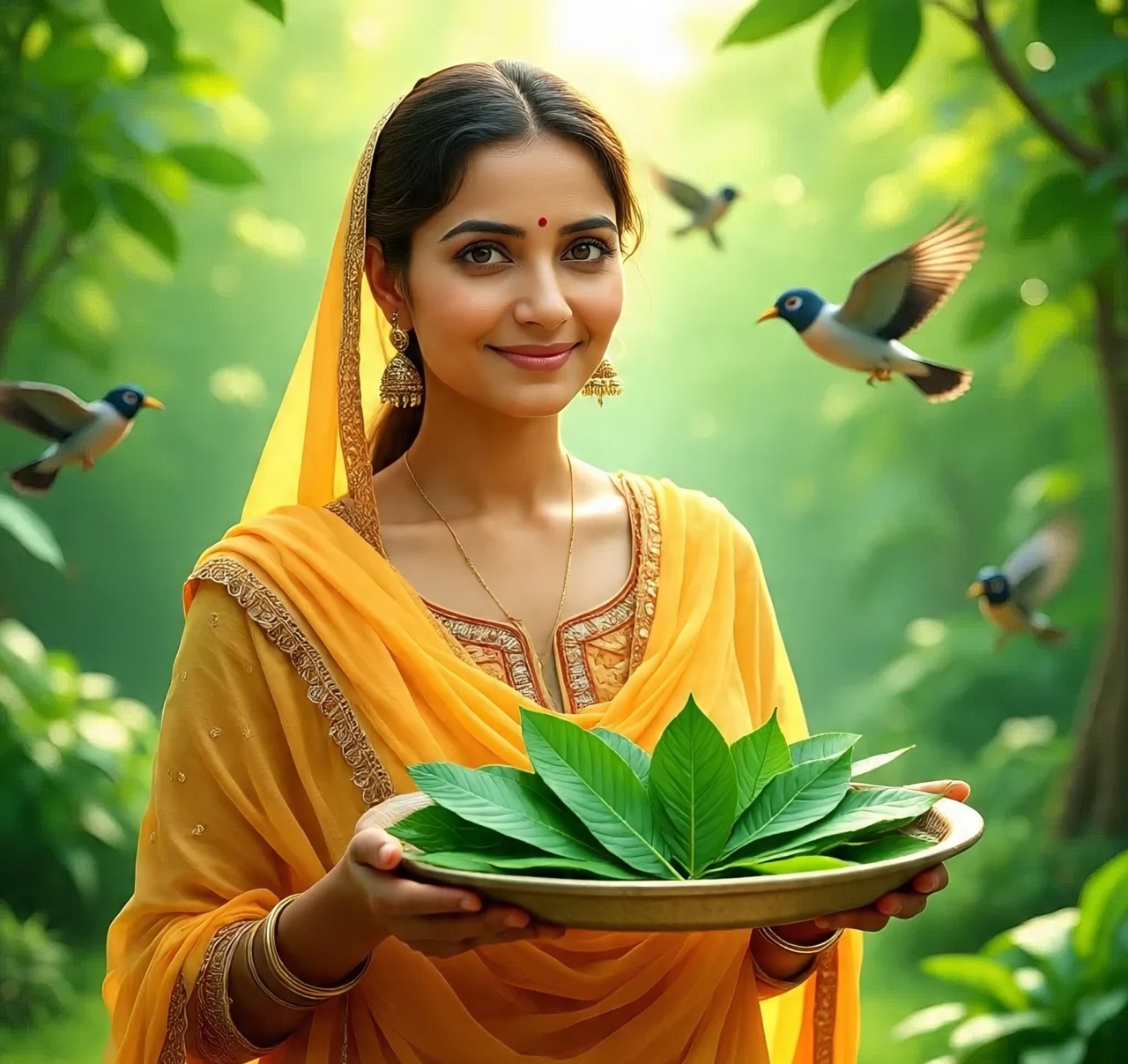 सुबह उठकर खाली पेट खाएं ये 7 पत्ते — रहेंगे निरोग!