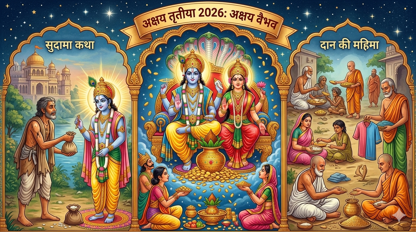 अक्षय तृतीया 2026: दान की महिमा, सुदामा कथा और अक्षय वैभव