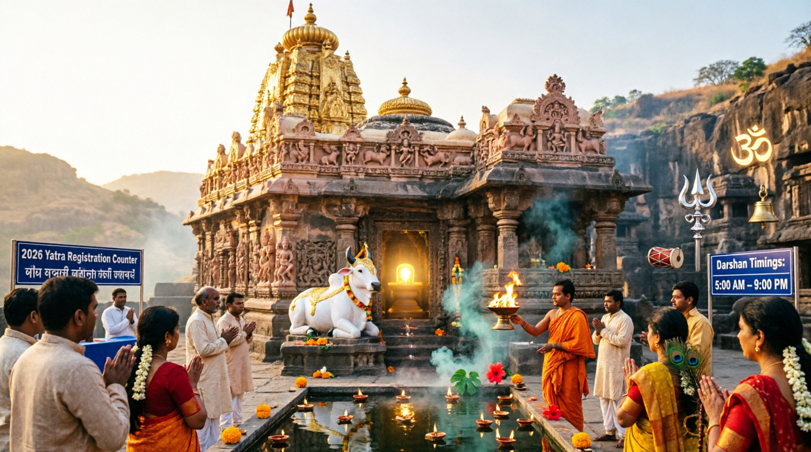 घृष्णेश्वर ज्योतिर्लिंग 2026: एलोरा के पास महाराष्ट्र का अंतिम और शक्तिशाली शिव मंदिर