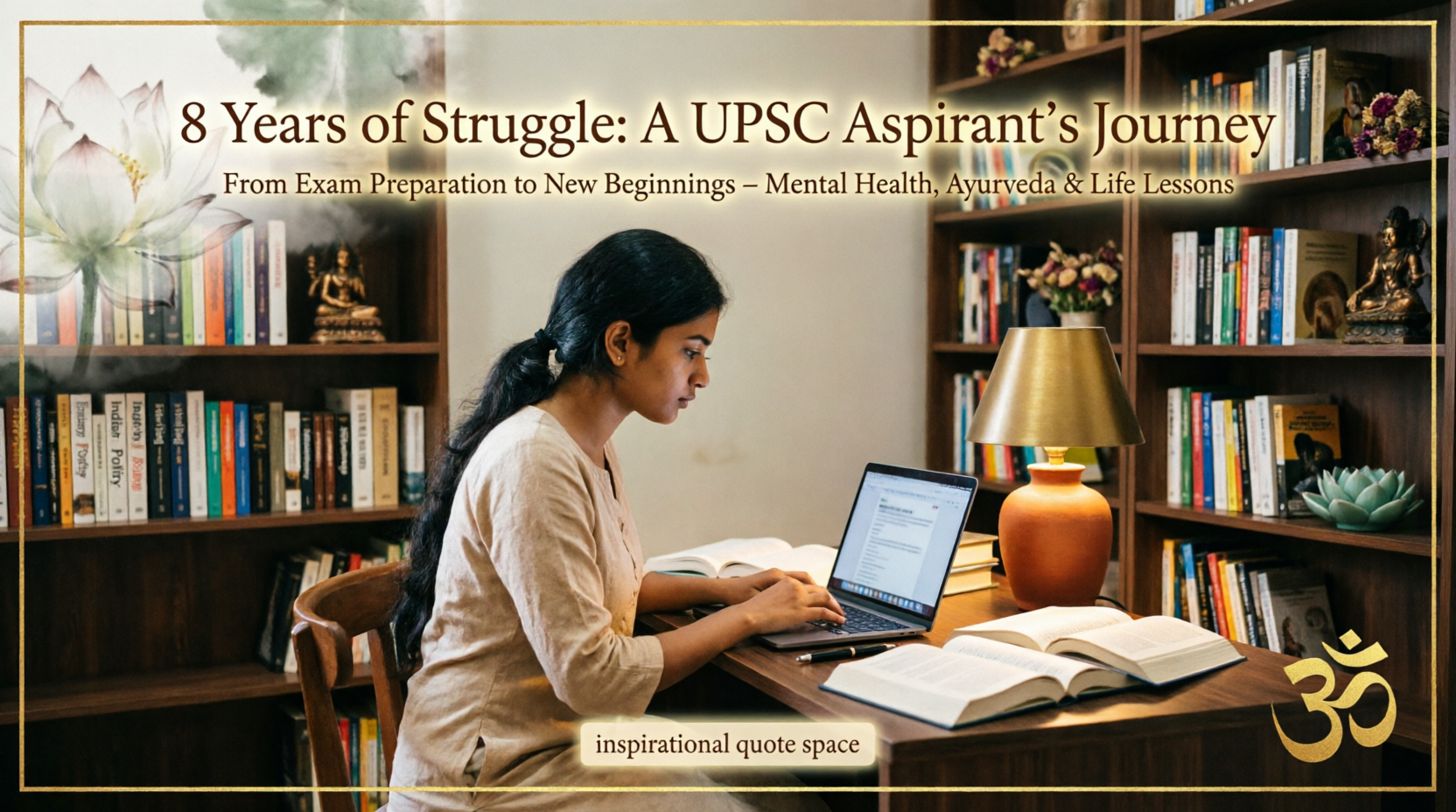 8 साल की UPSC तैयारी के बाद 18,000 रुपये की नौकरी: बरेली की बेटी की कहानी, मनोविज्ञान, आयुर्वेद और