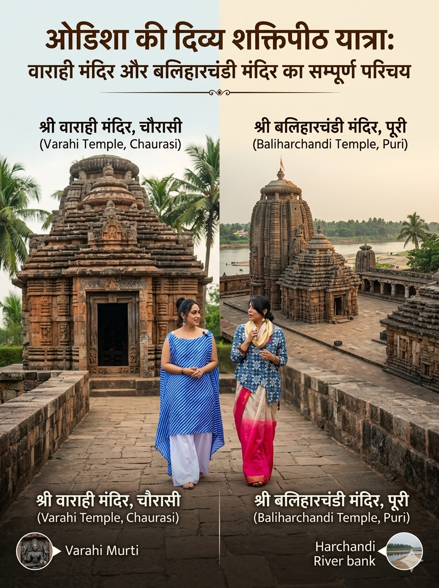 ओडिशा की दिव्य शक्तिपीठ यात्रा: वाराही मंदिर और बलिहारचंडी मंदिर का सम्पूर्ण परिचय