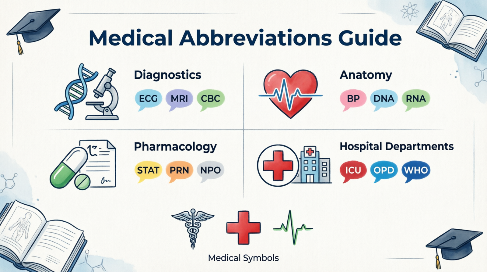 The Ultimate Guide to Medical Science Abbreviations: A Comprehensive Study Material for Students and Professionals