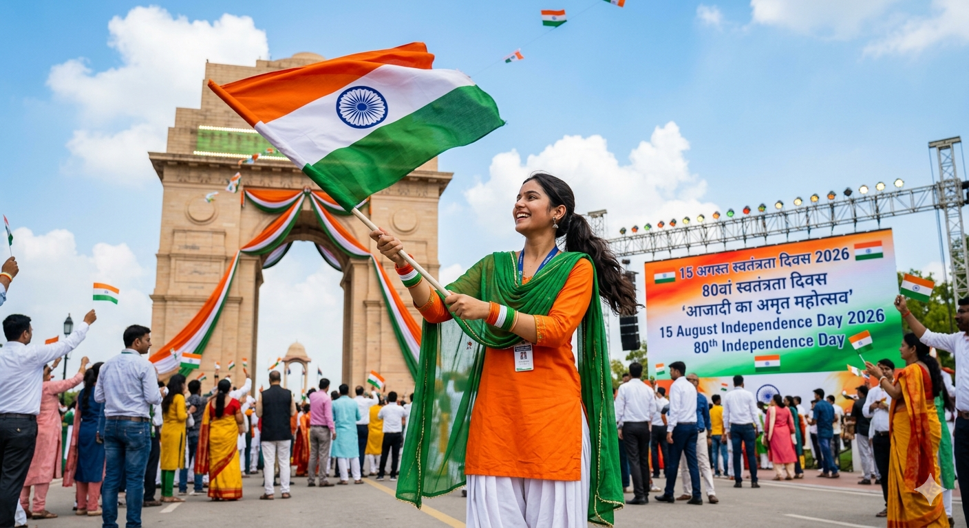 🇮🇳 15 August Independence Day 2026